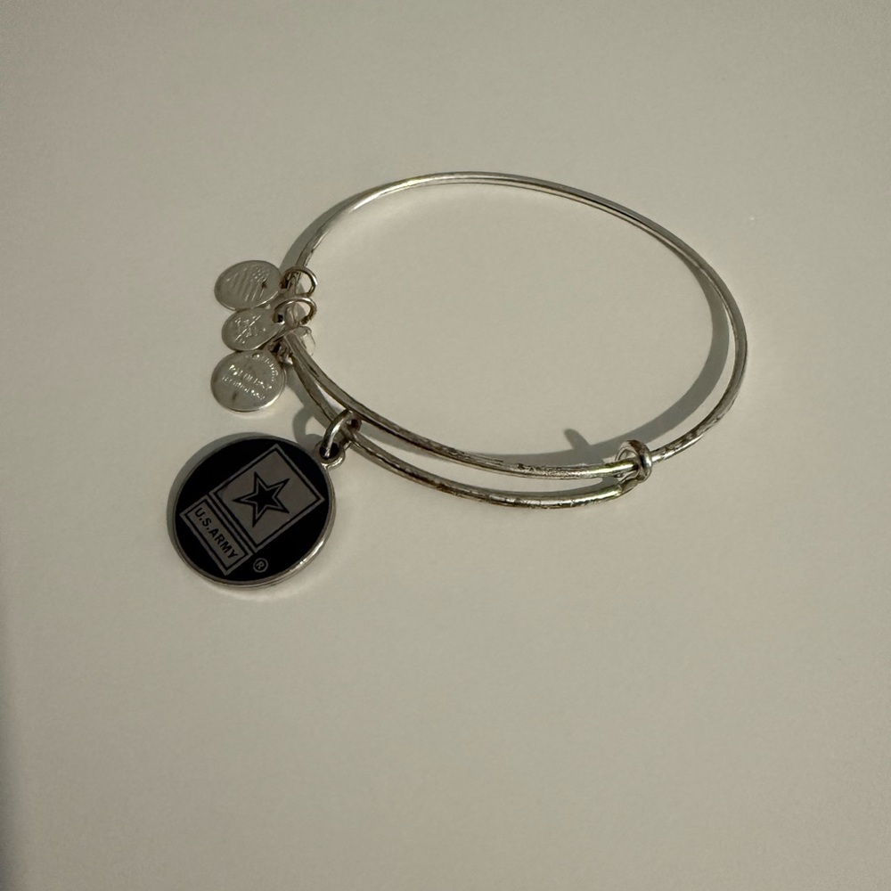 Alex and Ani (+) ENERGY U.S. Army Bangle